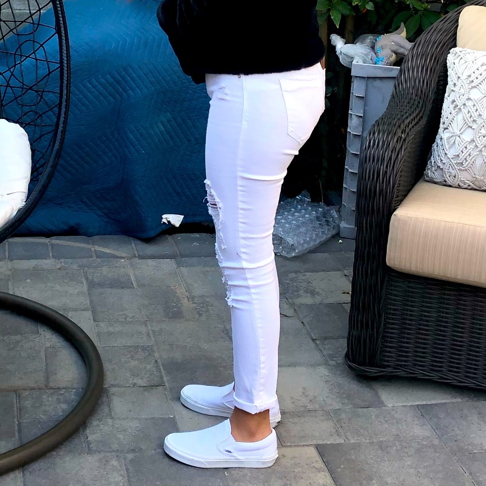 Bebe Heartbreaker skinny jeans
